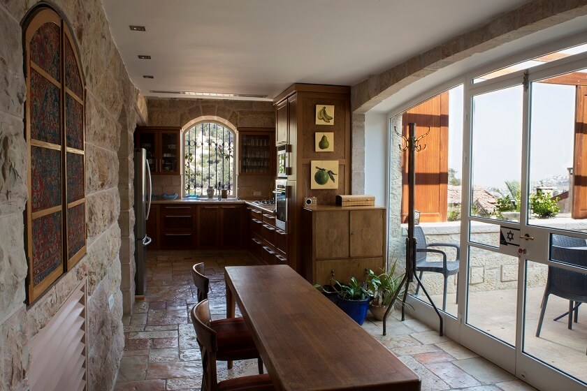 Kitchen and balcony